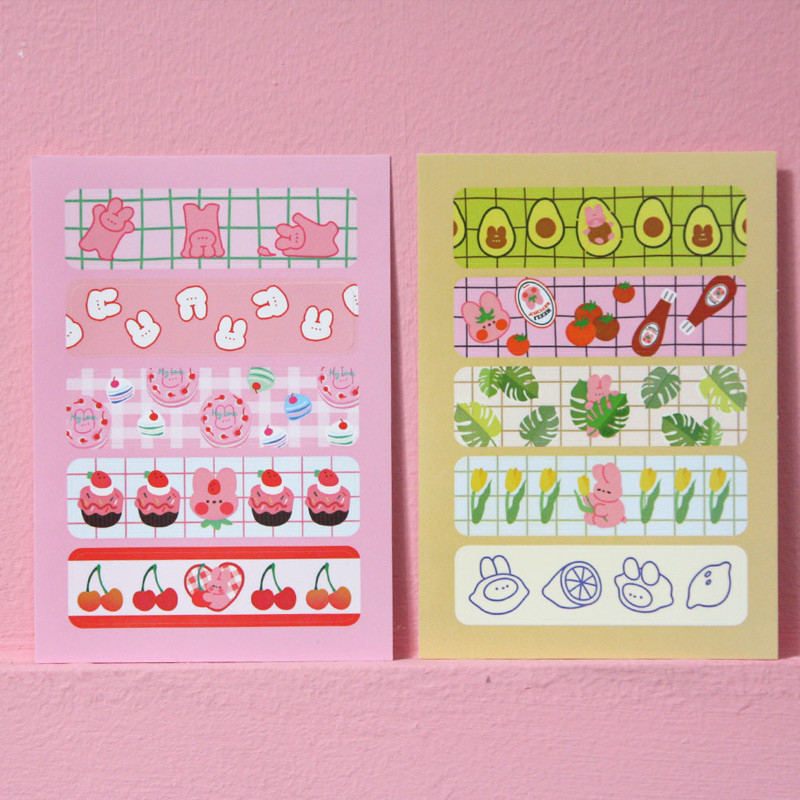 Reeli - DESIGN GOMGOM Cute masking deco sticker seal