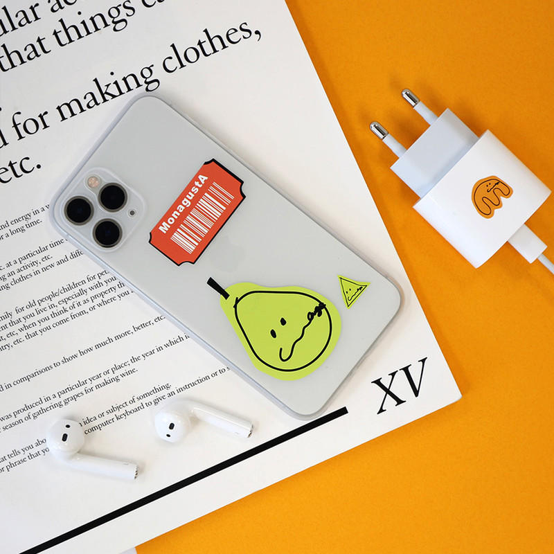 Usage example - ROMANE MonagustA removable deco sticker pack