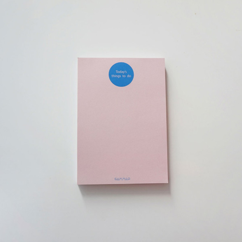 Blank - Today's things to do large memo checklist planner notepad Blank - Today's things to do large memo checklist planner notepad