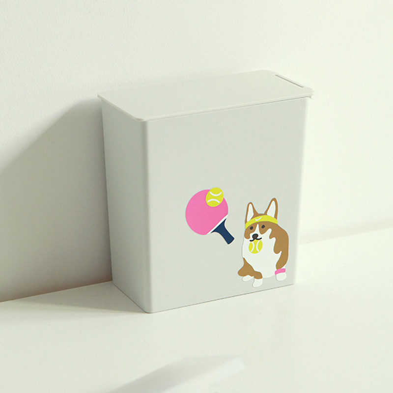 Usage example - Dailylike Welsh corgi removable paper deco sticker Usage example - Dailylike Welsh corgi removable paper deco sticker