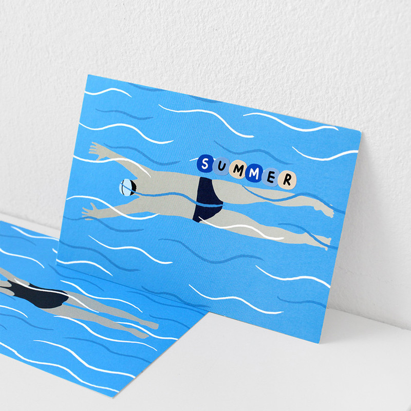 Usage example - 2NUL Drawing Alphabet color sticker set ver2