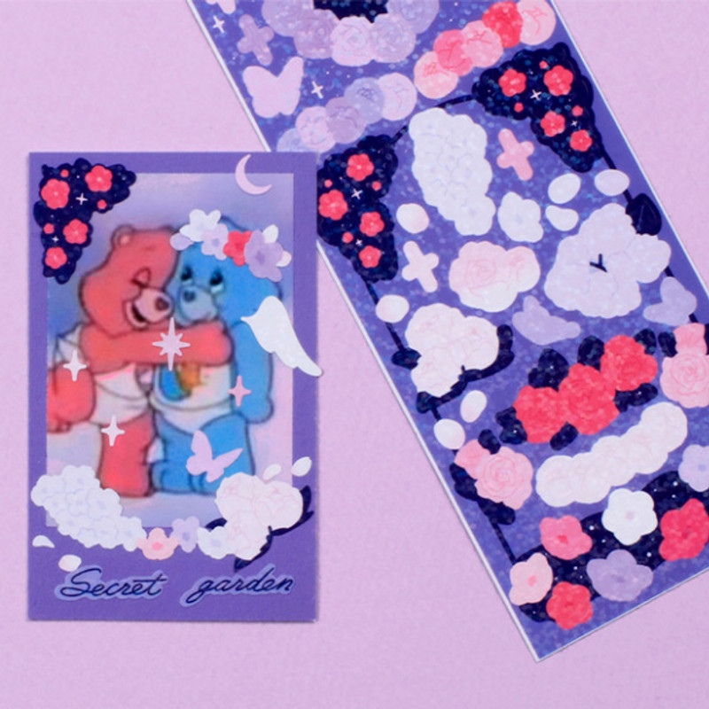 After The Rain Love flavor twinkle deco sticker seal After The Rain Love flavor twinkle deco sticker seal