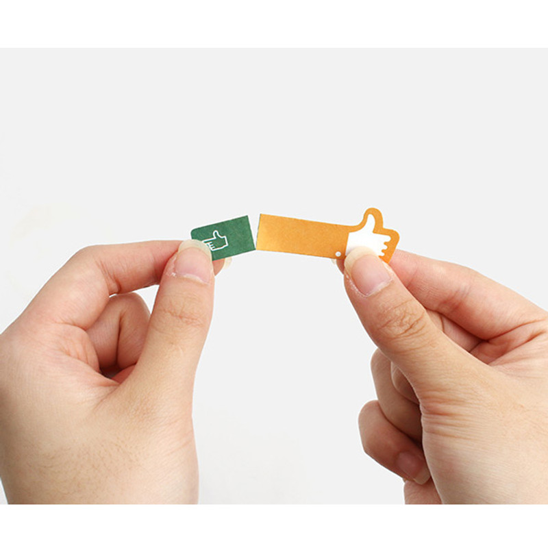 Usage example - Bookfriends Like it double point index sticky bookmark Usage example - Bookfriends Like it double point index sticky bookmark