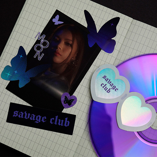 Usage example - After The Rain Romantic savage deco sticker pack