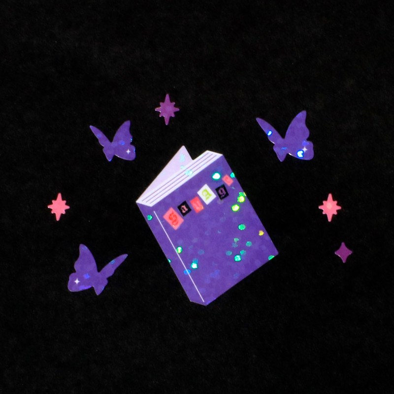 Usage example - After The Rain House party twinkle deco sticker  Usage example - After The Rain House party twinkle deco sticker