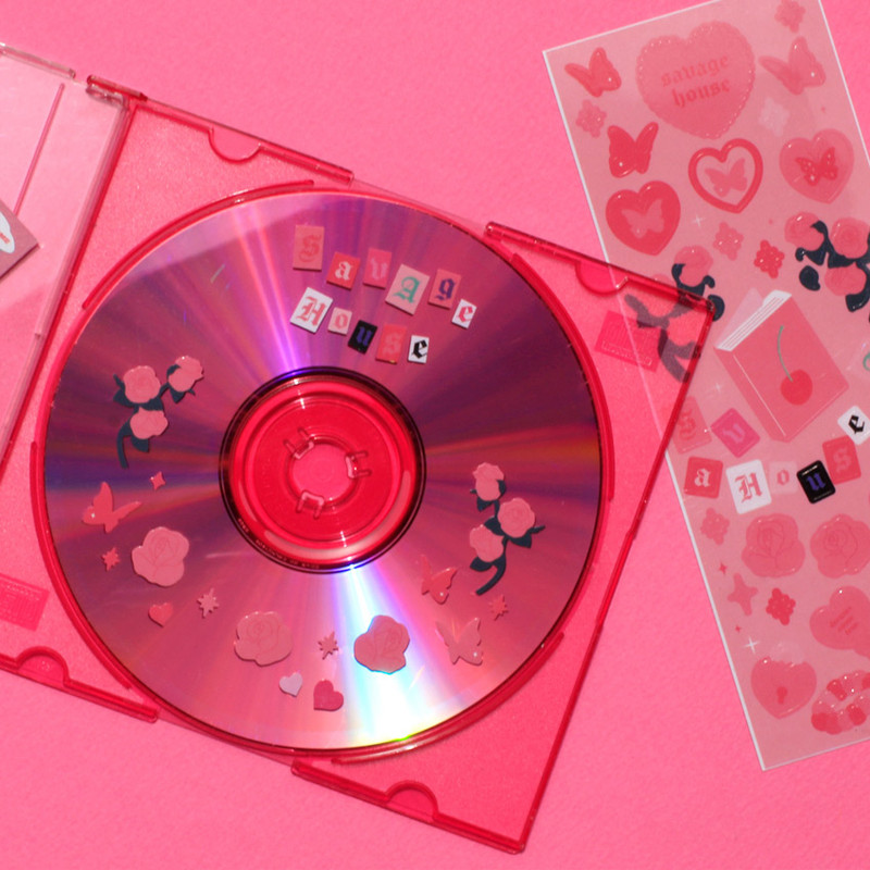 Usage example - After The Rain House party twinkle deco sticker  Usage example - After The Rain House party twinkle deco sticker