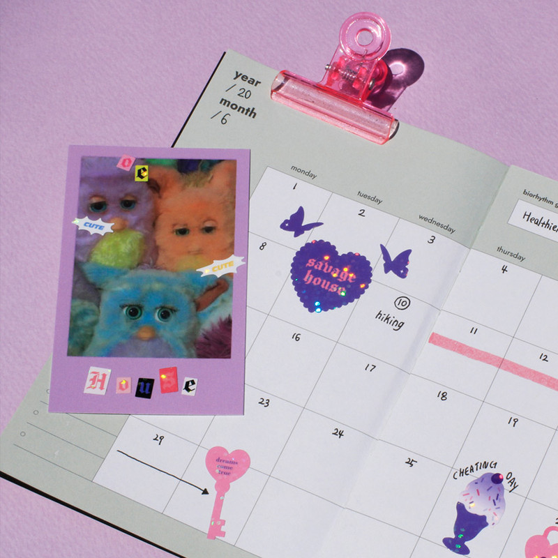 Usage example - After The Rain House party twinkle deco sticker  Usage example - After The Rain House party twinkle deco sticker