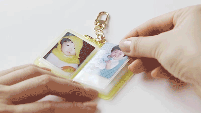 Slip in pocket - Jam Studio Moa Moa slip in pocket mini album keyring