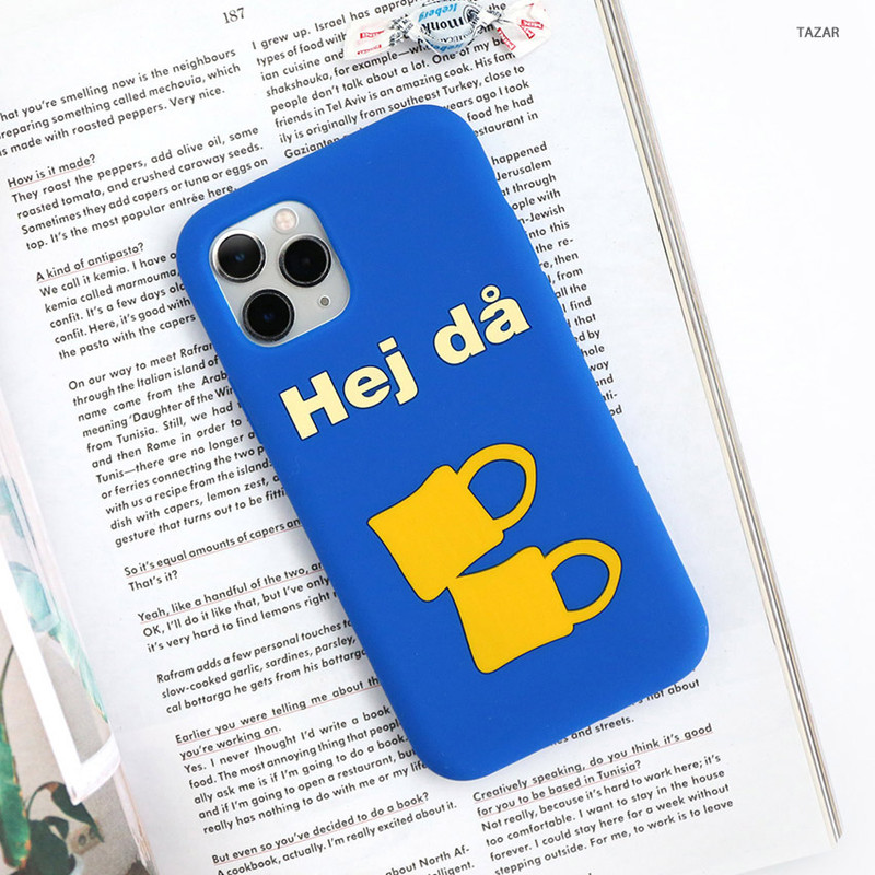 Tazar - ROMANE MonagustA simple iPhone 11 pro silicone case