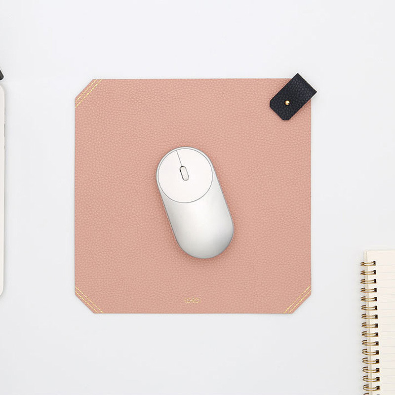 loiloi PU coated cow leather two-way mouse pad loiloi PU coated cow leather two-way mouse pad