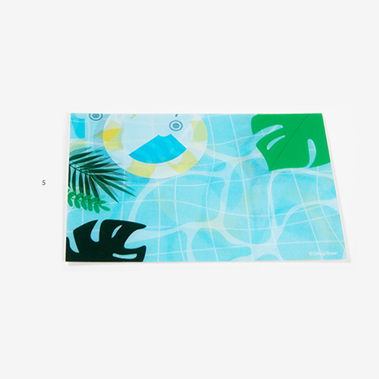 Usage example - DESIGN IVY Ggo deung o lenticular postcard