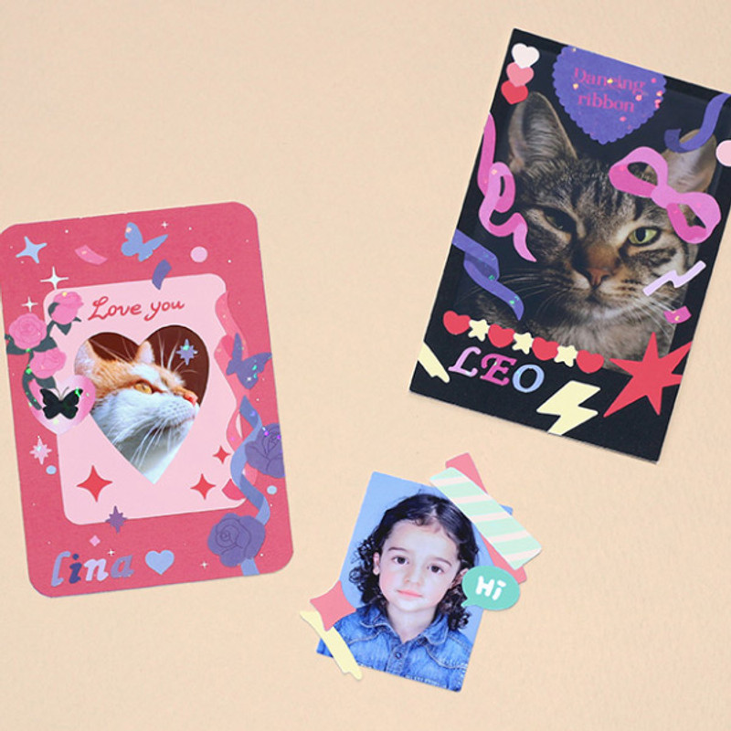 Usage example - After The Rain Photo frame decoration sticker Usage example - After The Rain Photo frame decoration sticker