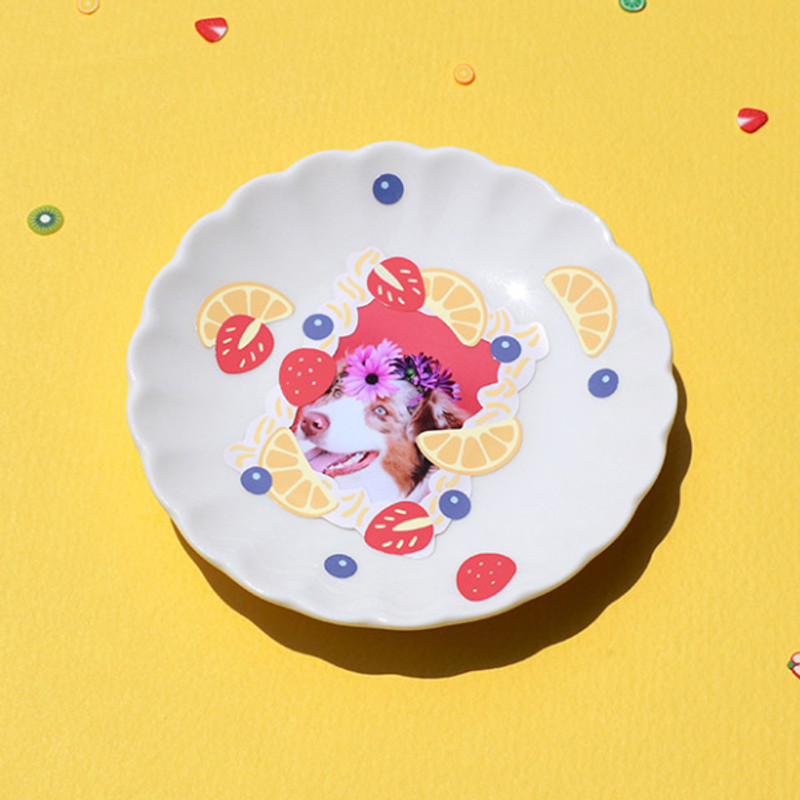 Usage example - After The Rain Photo frame decoration sticker Usage example - After The Rain Photo frame decoration sticker