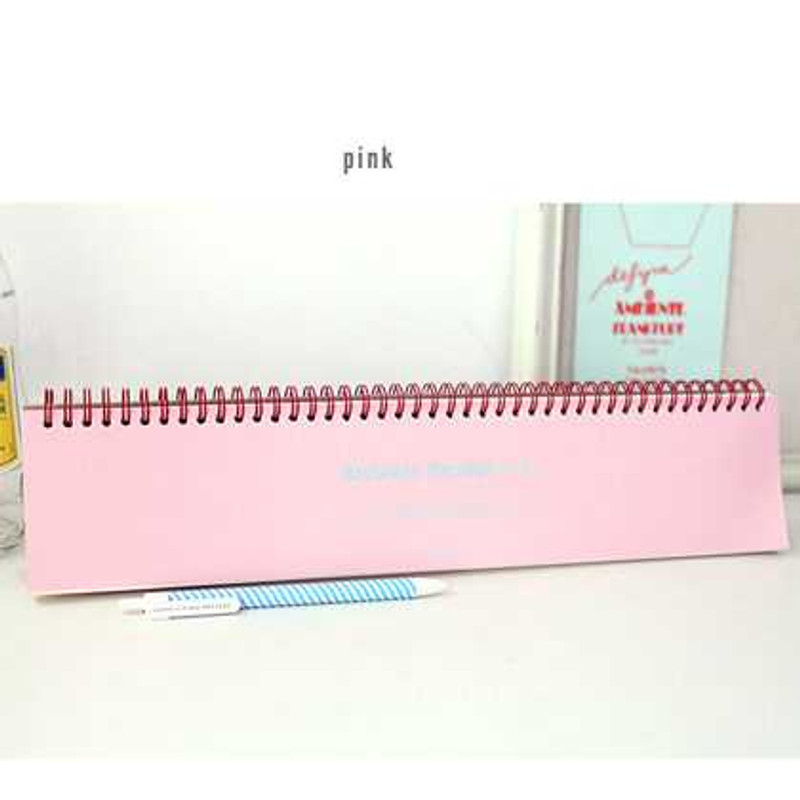 Livework weekly keyboard memopad desk pad