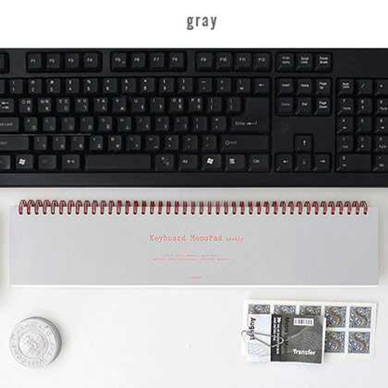 Livework weekly keyboard memopad desk pad