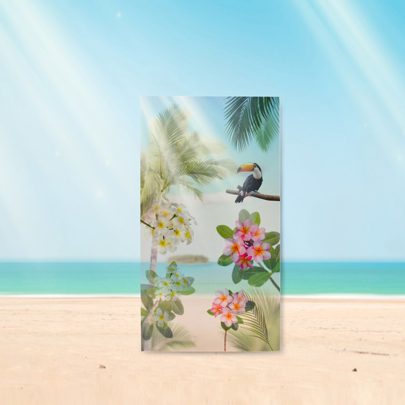 Appree Tropical day nature scene sticker set Appree Tropical day nature scene sticker set