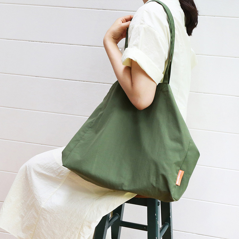 VERDE OLIVAL - ROMANE MonagustA nylon shoulder bag