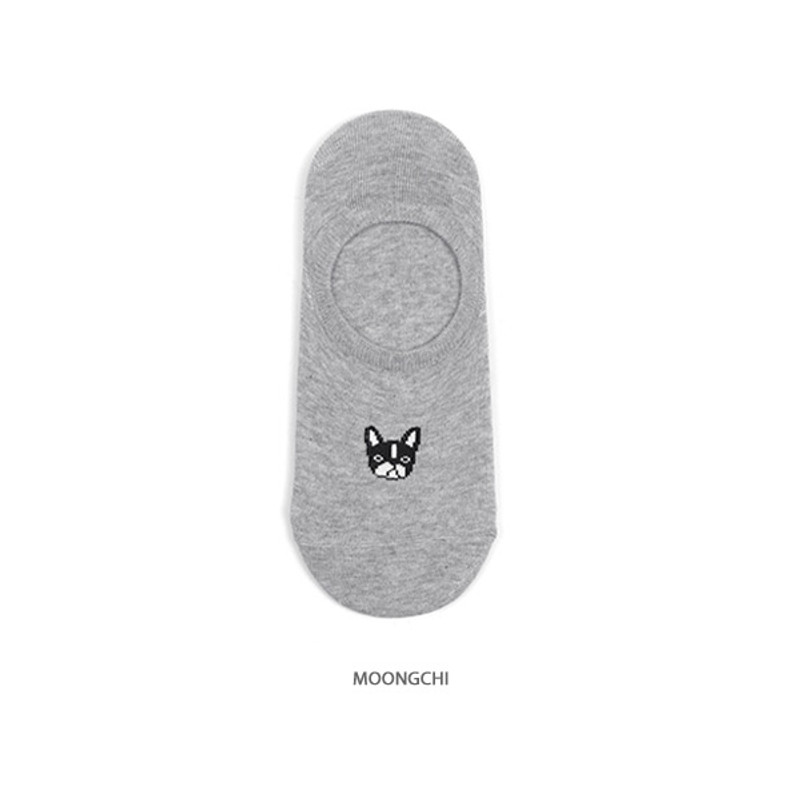 Moongchi - Bookfriends Reading pet women no show socks