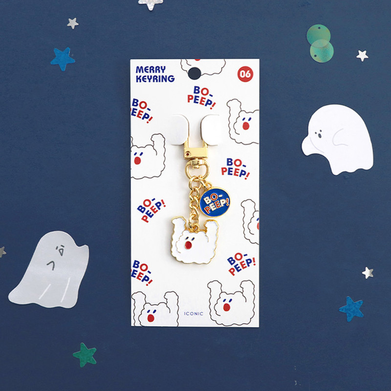 ICONIC Merry metal keyring key clip key chain