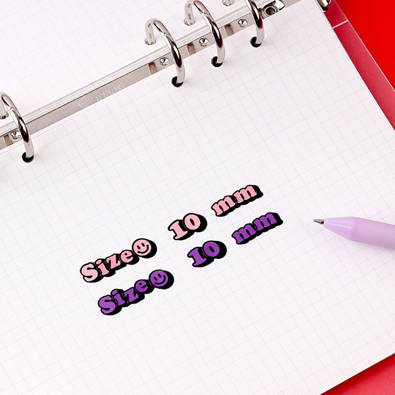 Size - Wanna This Kitsch kitsch Number sticker Size - Wanna This Kitsch kitsch Number sticker