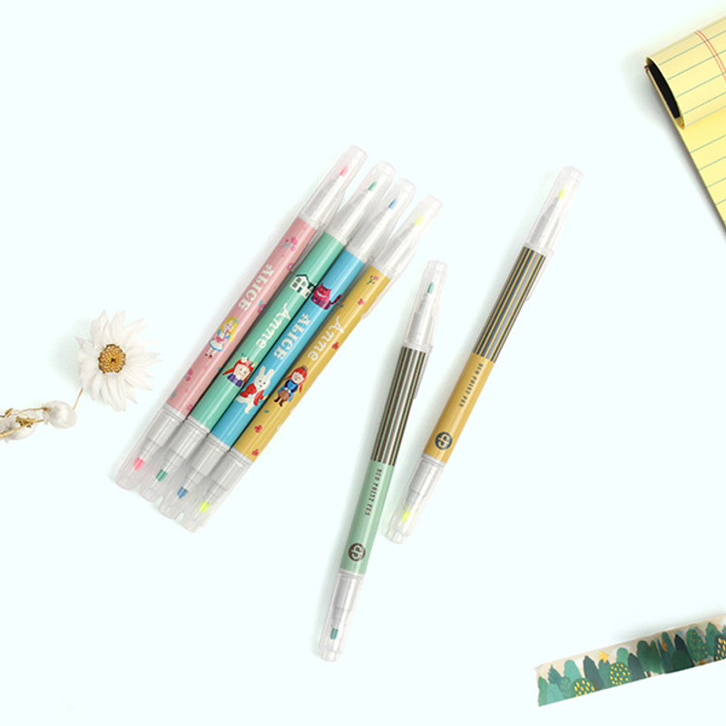 Bookfriends World literature double ended highlighter set Bookfriends World literature double ended highlighter set