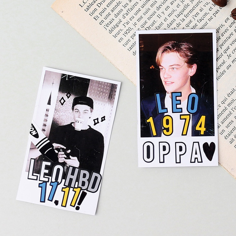 Usage example - Wanna This Blackline Alphabet and Number sticker set Usage example - Wanna This Blackline Alphabet and Number sticker set