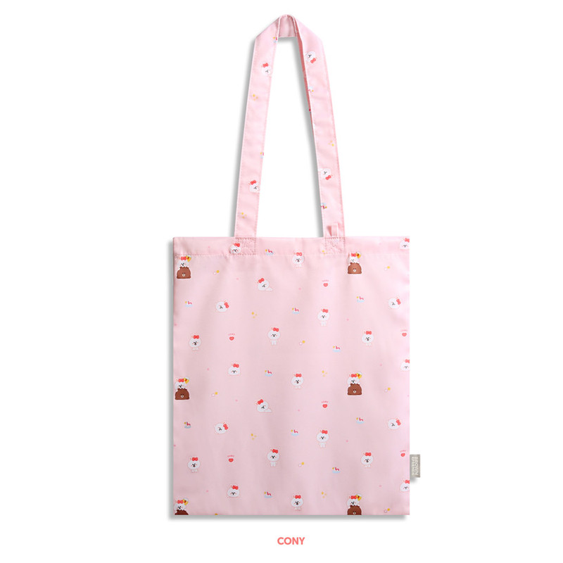 Cony - Monopoly Brown friends mini pattern shoulder bag