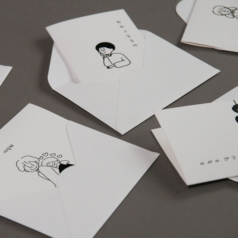 DESIGN GOMGOM My You mini card and envelope set DESIGN GOMGOM My You mini card and envelope set