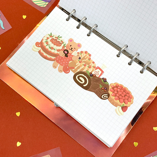 Usage example of Second Mansion Project object my juicy bear removable sticker