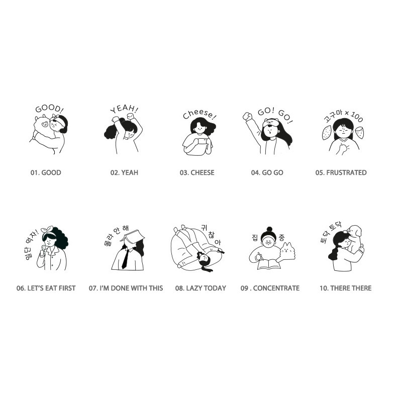 Option - ICONIC Haru self inking stamp Option - ICONIC Haru self inking stamp