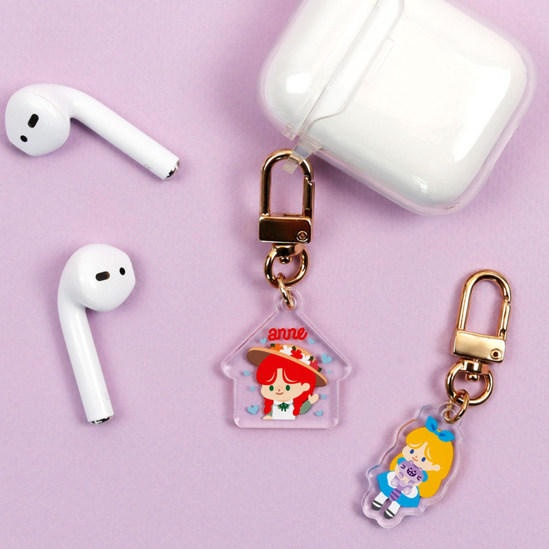 Bookfriends Alice and Anne acrylic keyring Bookfriends Alice and Anne acrylic keyring