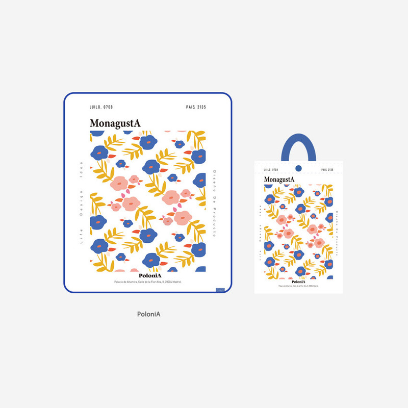 PoloniA - ROMANE Cute Water-resistant picnic mat with bag