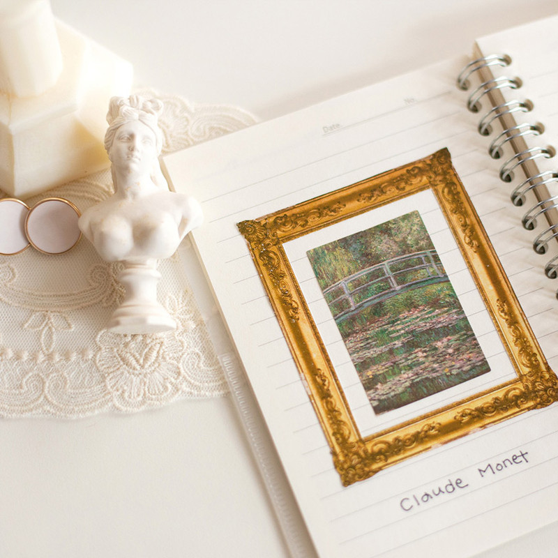 Usage example of NACOO Monet 2 Label Sticker Pack