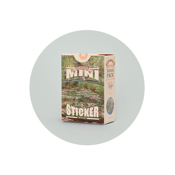 NACOO Monet 2 Mini Label Sticker Pack