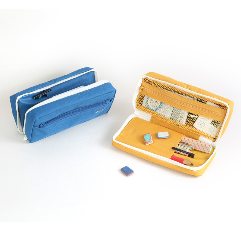 Monopoly Mellow M-pocket zipper pencil case pouch ver2 Monopoly Mellow M-pocket zipper pencil case pouch ver2