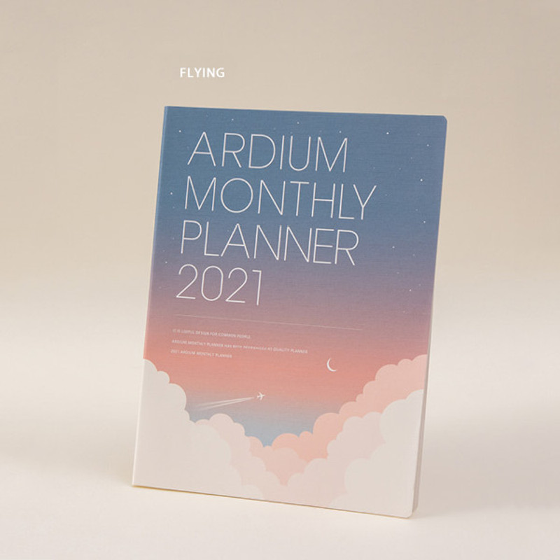 Flying - Ardium 2021 large dated monthly planner scheduler Flying - Ardium 2021 large dated monthly planner scheduler