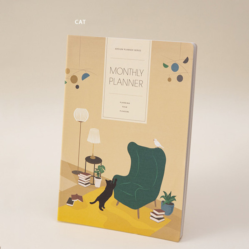 Cat - Ardium 2021 large dated monthly planner scheduler Cat - Ardium 2021 large dated monthly planner scheduler