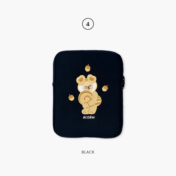 04 Black - Juicy bear iPad pro tablet PC 11-inch sleeve case