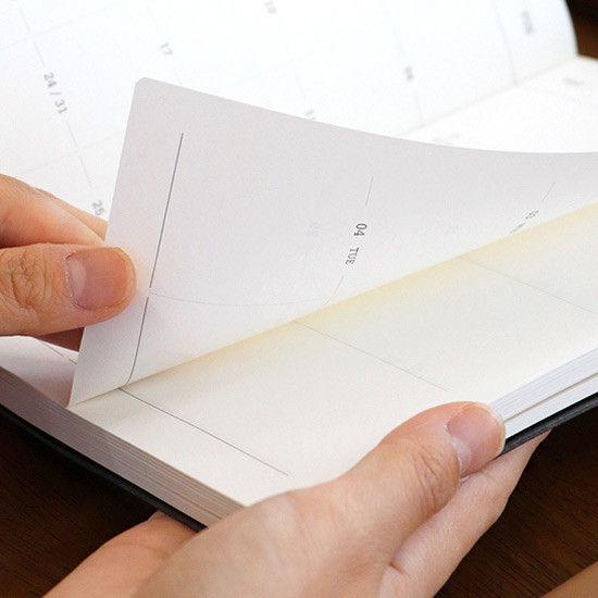 100gsm paper - Indigo 2021 Official soft dated weekly diary planner