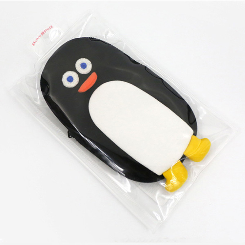 Comes with a pouch - ROMANE Brunch Brother penguin zipper pencil case Comes with a pouch - ROMANE Brunch Brother penguin zipper pencil case