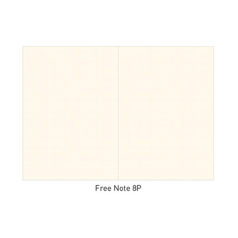 Free note - Ardium 2021 Today's memory dated weekly diary planner
