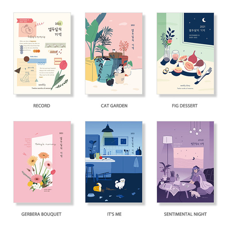 Option - Ardium 2021 Today's memory dated weekly diary planner