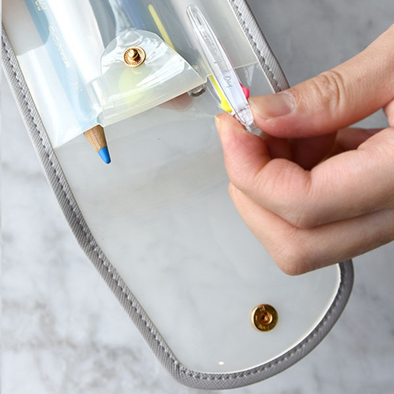Play Obje Twinkle translucent PVC pencil case pouch Play Obje Twinkle translucent PVC pencil case pouch
