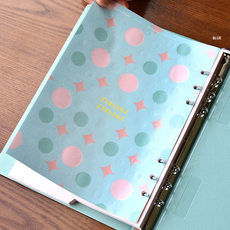 Play Obje Twinkle 6-ring translucent sticker sheet set Play Obje Twinkle 6-ring translucent sticker sheet set