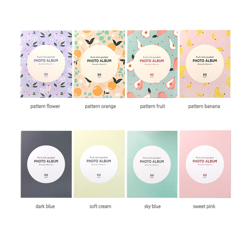 Option - 2young Remember memories 4X6 slip in 80 pockets photo album Option - 2young Remember memories 4X6 slip in 80 pockets photo album