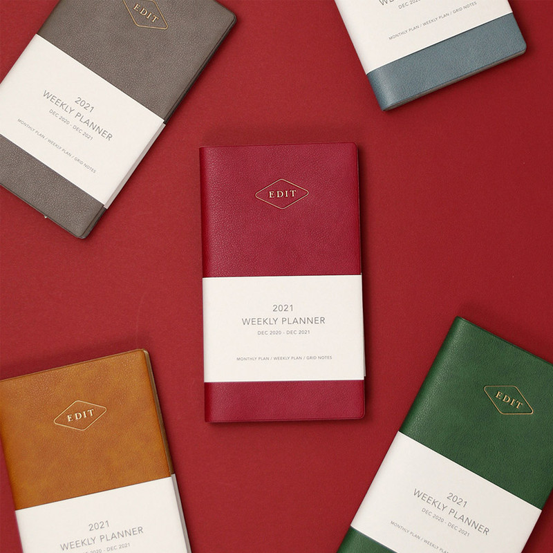 Paperian 2021 Edit small dated weekly planner Paperian 2021 Edit small dated weekly planner