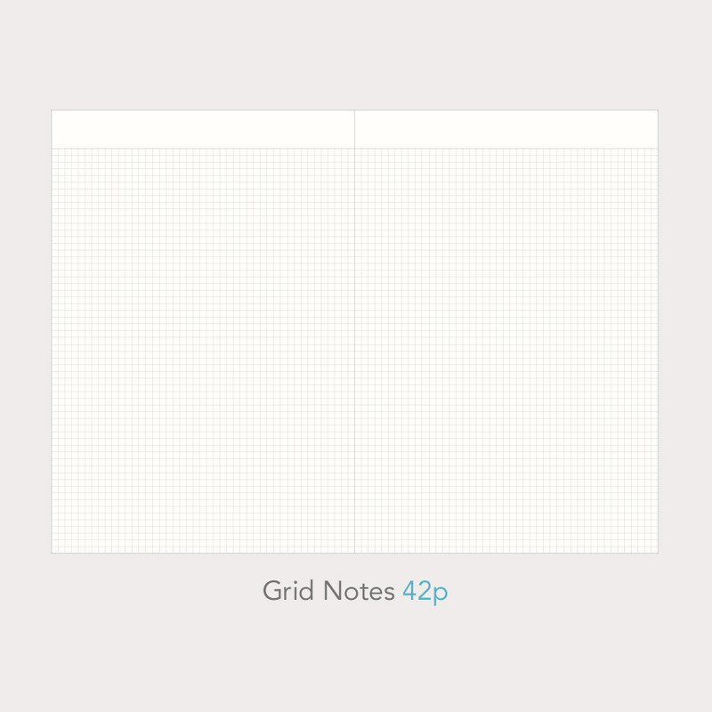 Grid notes - Paperian 2021 Edit B6 dated weekly planner  Grid notes - Paperian 2021 Edit B6 dated weekly planner