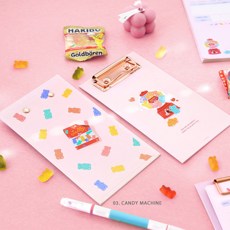 03 Candy Machine  - ICONIC Merry clipboard memo holder 03 Candy Machine  - ICONIC Merry clipboard memo holder