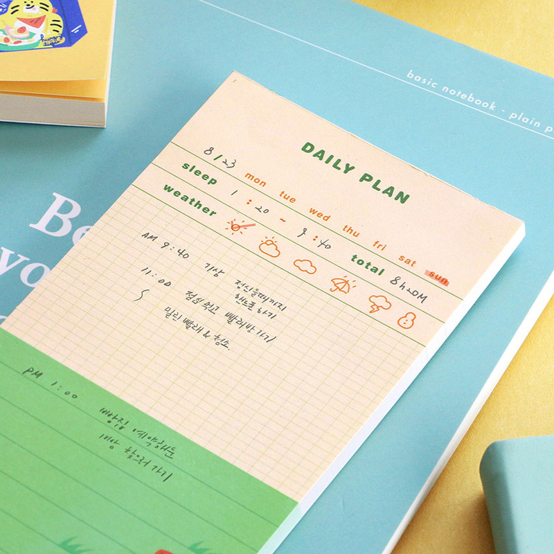Usage example - ICONIC Merry memo checklist planner notepads Usage example - ICONIC Merry memo checklist planner notepads