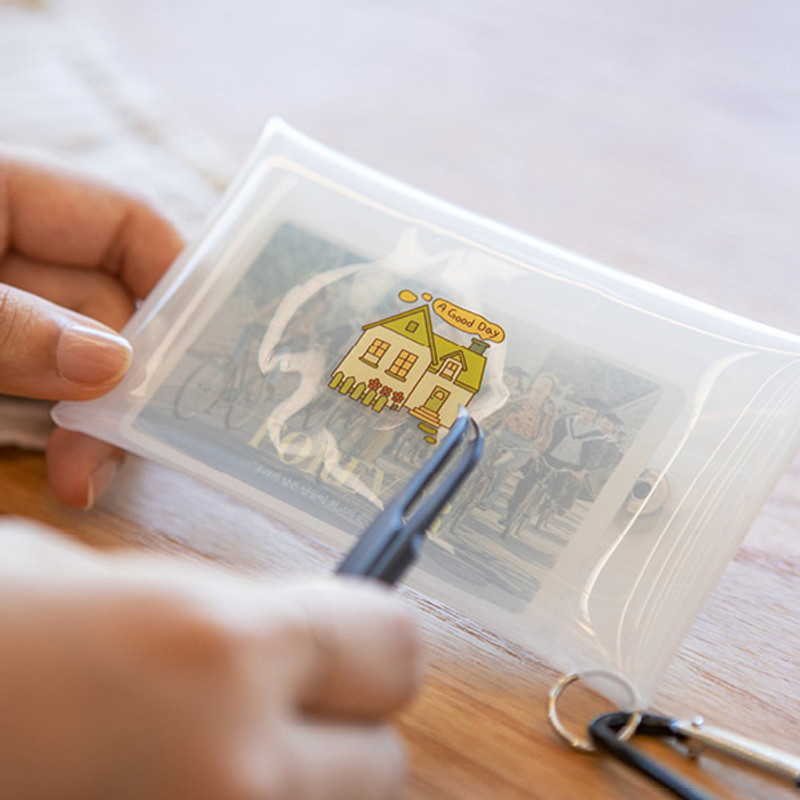 Usage example - Ardium Day friends removable sticker Usage example - Ardium Day friends removable sticker